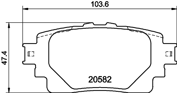 Комплект тормозных колодок дисковый тормоз HELLA/BEHR/PAGID 8DB 355 040-121
