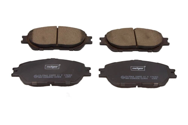 Комплект тормозных колодок дисковый тормоз MAXGEAR 19-2964