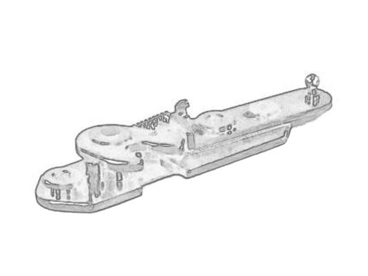Замок двери PACOL IVE-DH-018