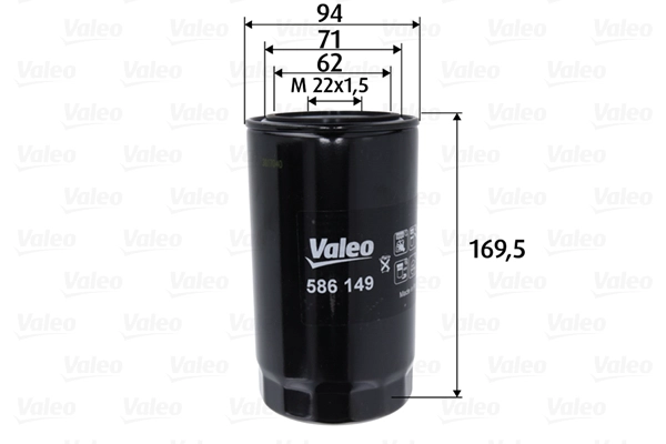 Масляный фильтр VALEO 586149