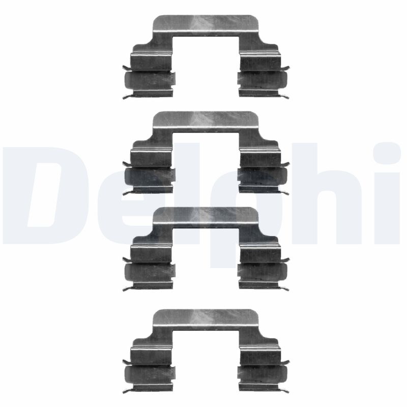 Комплектующие колодки дискового тормоза DELPHI LX0363