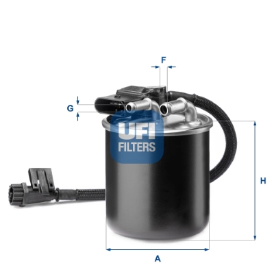 Топливный фильтр UFI 24.193.00