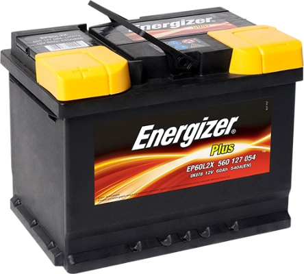 Стартерная аккумуляторная батарея energizer plus ENERGIZER EP60L2X