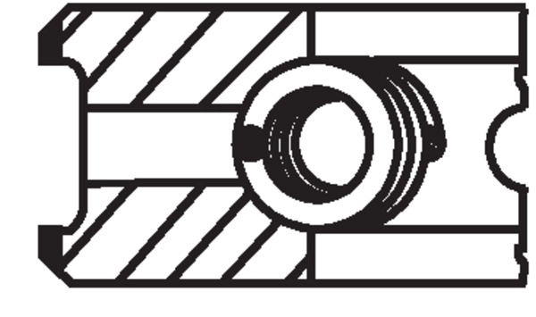 Комплект поршневых колец MAHLE/KNECHT 039 48 G3