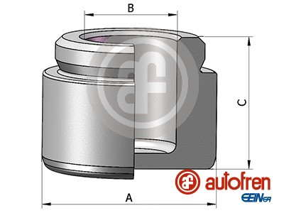 Поршень корпус скобы тормоза SEINSA D025755