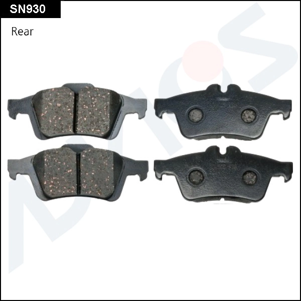 Комплект тормозных колодок дисковый тормоз ADVICS SN930