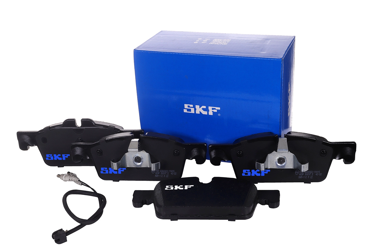 Комплект тормозных колодок дисковый тормоз SKF VKBP 80207 E