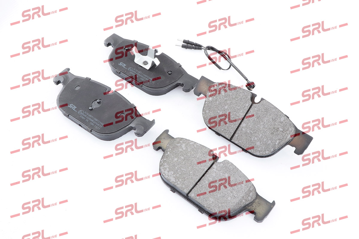 Комплект тормозных колодок дисковый тормоз SRLINE S70-0671