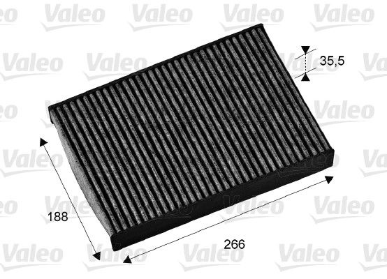 Фильтр воздух во внутренном пространстве valeo protect VALEO 715673