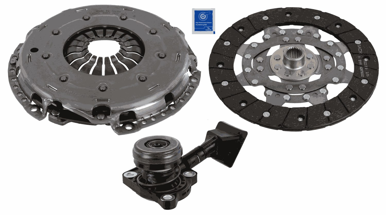 Комплект сцепления xtend kit plus csc SACHS 3000 990 472