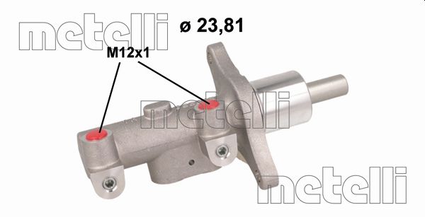Главный тормозной цилиндр METELLI 05-1137