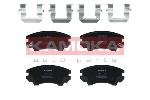 Комплект тормозных колодок дисковый тормоз kamoka KAMOKA JQ1018416