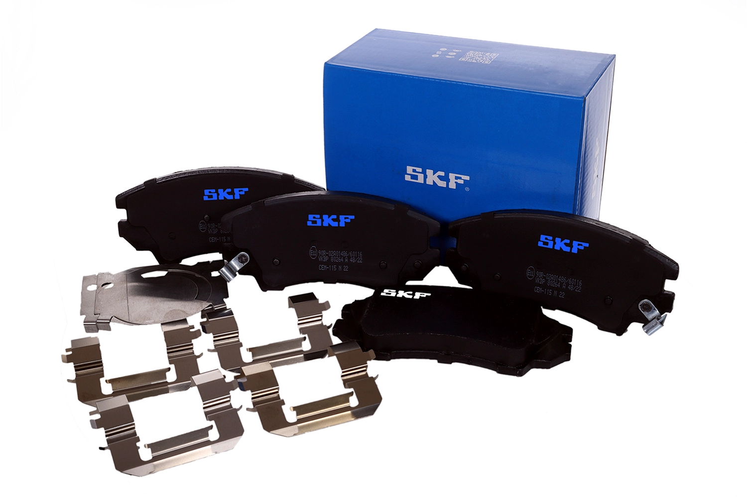 Комплект тормозных колодок дисковый тормоз SKF VKBP 80264 A