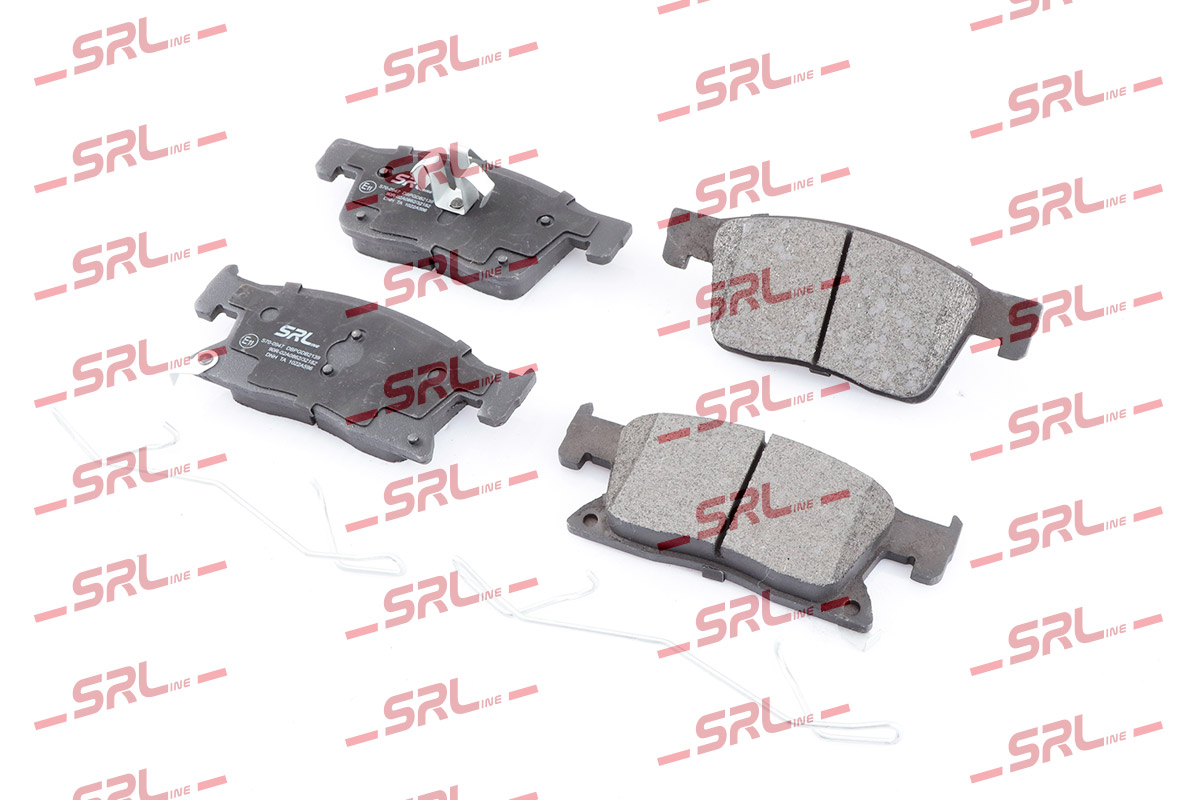 Комплект тормозных колодок дисковый тормоз SRLINE S70-0947