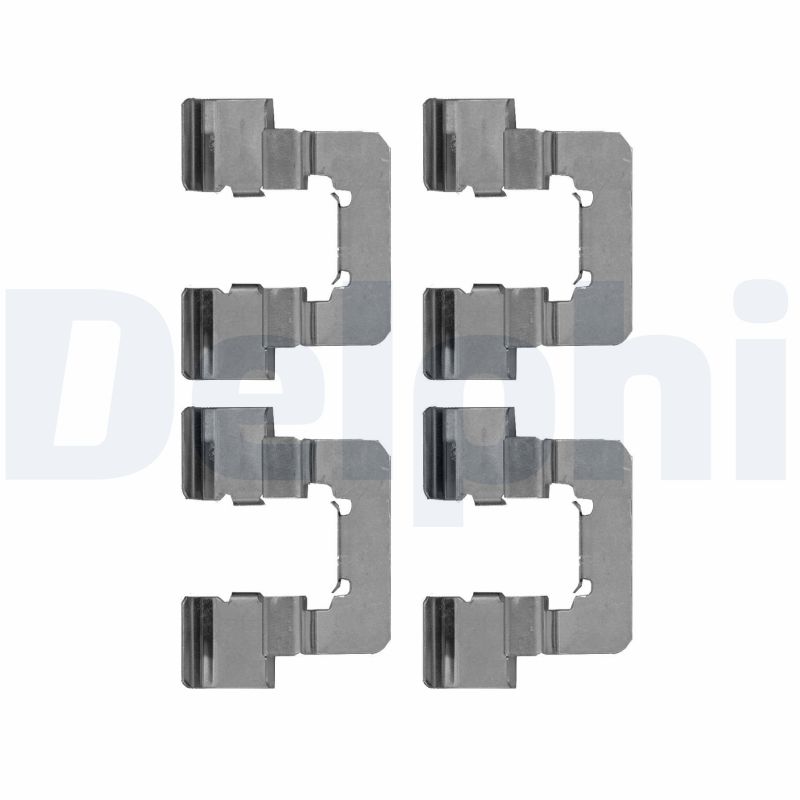 Комплектующие колодки дискового тормоза DELPHI LX0534