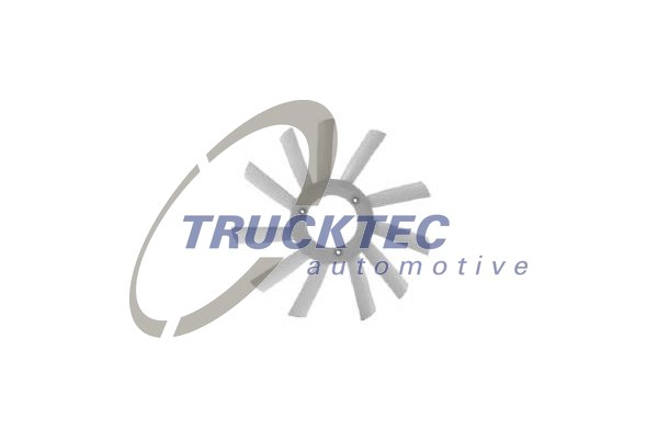 Крыльчатка вентилятора охлаждение двигателя TRUCKTEC AUTOMOTIVE 02.19.029