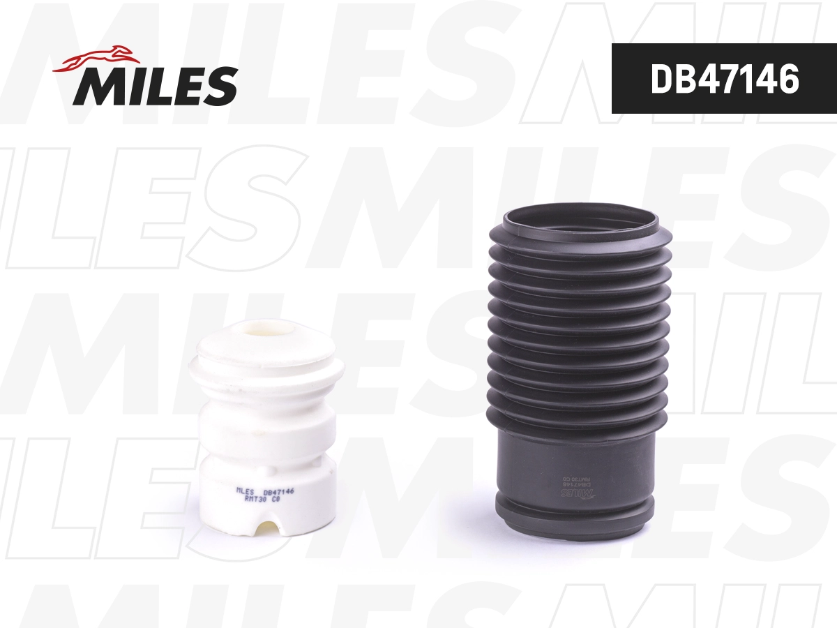 Пылезащитный комплект амортизатор MILES DB47146