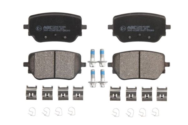 Комплект тормозных колодок дисковый тормоз ABE C2M040ABE