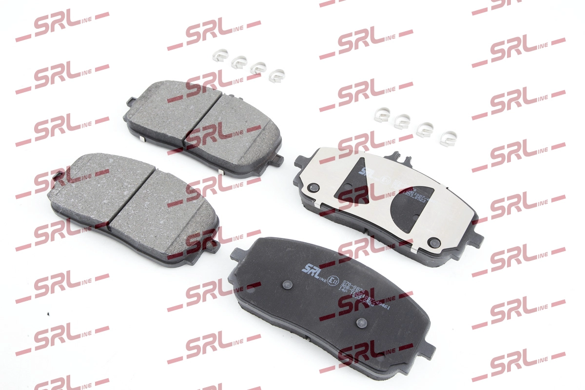 Комплект тормозных колодок дисковый тормоз SRLINE S70-0874