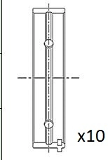 Подшипник коленвала FAI AUTOPARTS BM1052-STD