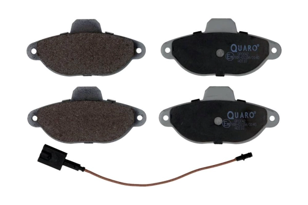 Комплект тормозных колодок дисковый тормоз QUARO QP0042