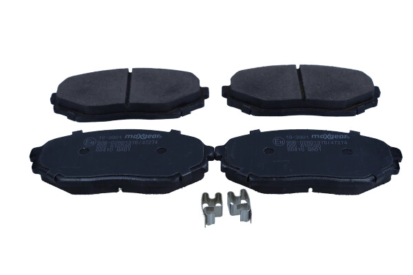 Комплект тормозных колодок дисковый тормоз MAXGEAR 19-3901