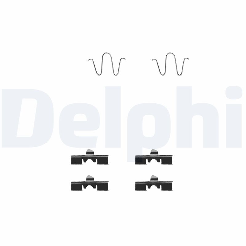 Комплектующие колодки дискового тормоза DELPHI LX0231