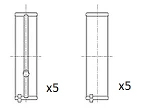Подшипник коленвала FAI AUTOPARTS BM1038-STD