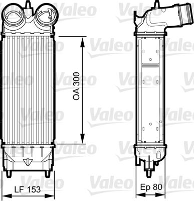 Интеркулер VALEO 818244