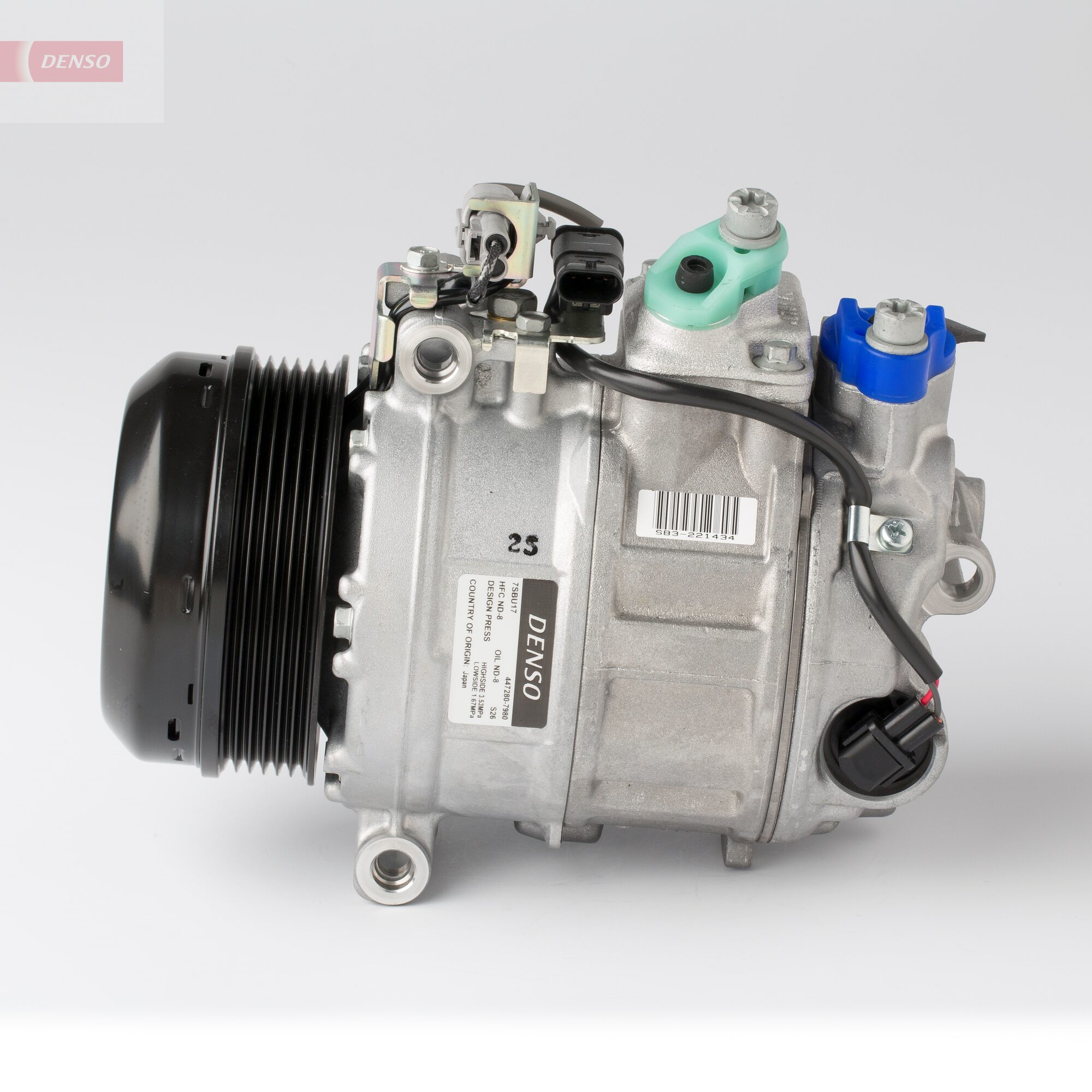 Компрессор кондиционер DENSO DCP17151