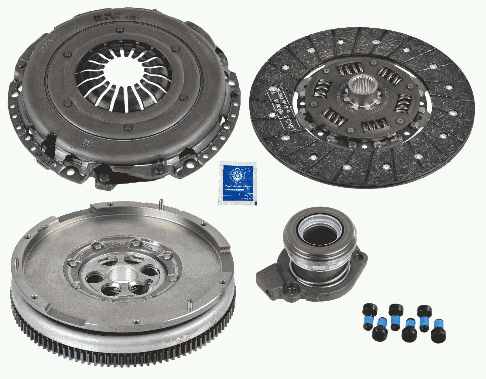 Комплект сцепления zms modul xtend plus csc SACHS 2290 601 116