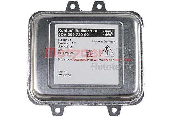 Предвключенный прибор газоразрядная лампа oe-part METZGER 0896023