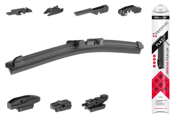 Щетка стеклоочистителя blister (flat) PROTECHNIC PRX350F