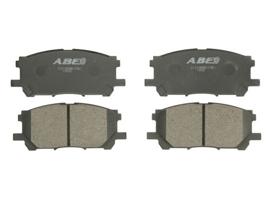Комплект тормозных колодок дисковый тормоз ABE C12108ABE