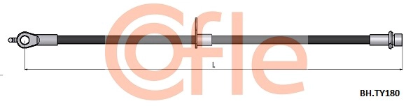 Тормозной шланг COFLE 92.BH.TY180