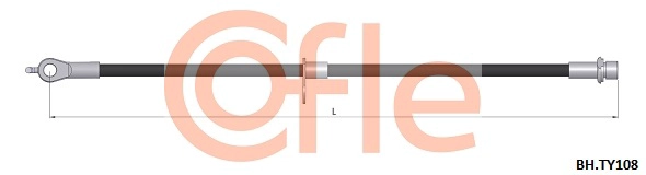 Тормозной шланг COFLE 92.BH.TY108