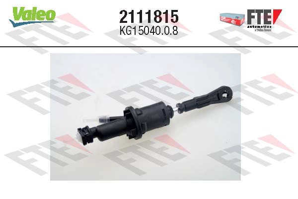Главный цилиндр система сцепления fte clutch actuation VALEO 2111815