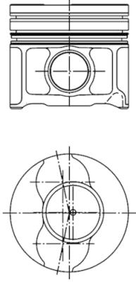 Поршень KOLBENSCHMIDT 41795620