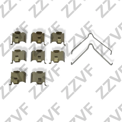 Комплектующие колодки дискового тормоза ZZVF ZVCER273
