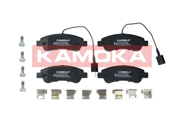 Комплект тормозных колодок дисковый тормоз kamoka KAMOKA JQ101404