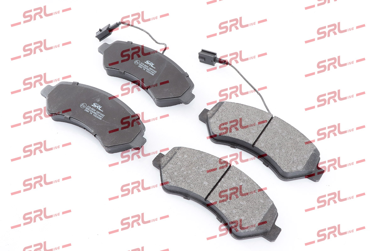 Комплект тормозных колодок дисковый тормоз SRLINE S70-0828
