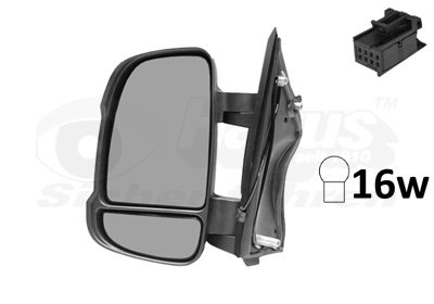 Наружное зеркало hagus VAN WEZEL 0983807