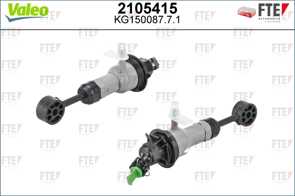 Главный цилиндр система сцепления fte clutch actuation VALEO 2105415