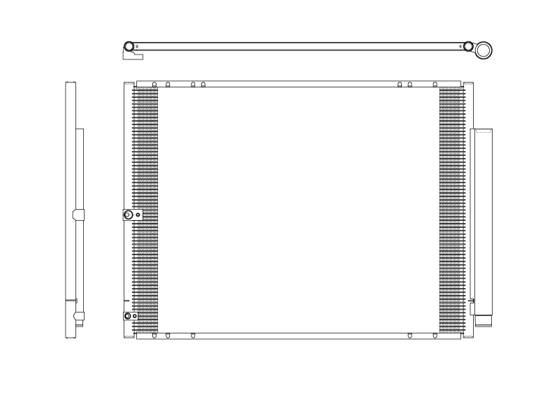 Конденсатор кондиционер easy fit NRF 350276