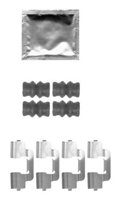 Комплектующие колодки дискового тормоза MINTEX MBA1797