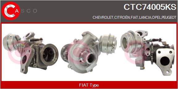 Компрессор наддув kayotawa CASCO CTC74005KS