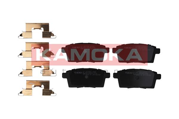 Комплект тормозных колодок дисковый тормоз kamoka KAMOKA JQ101266