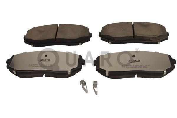 Комплект тормозных колодок дисковый тормоз quaro silver ceramic QUARO QP3846C