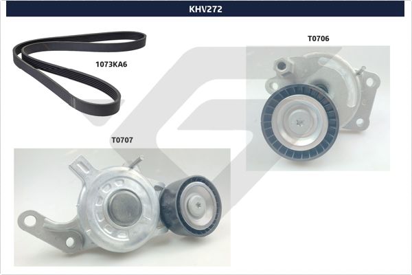 Поликлиновой ременный комплект HUTCHINSON KHV 272