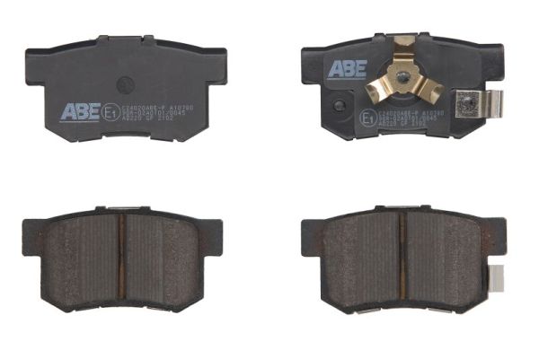 Комплект тормозных колодок дисковый тормоз ABE C24020ABE-P